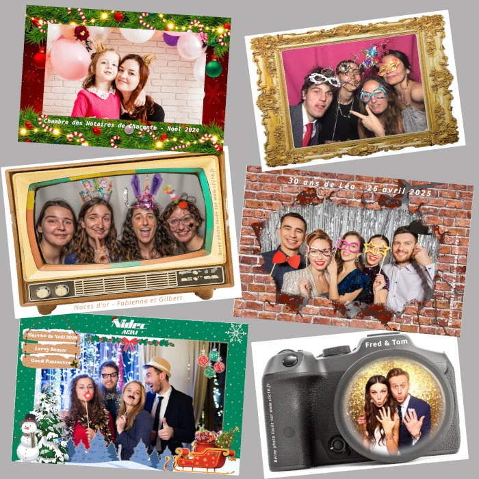 borne photo photobox robotphoto animation kruu soirée festive mariage royan saintes charente maritime angouleme cognac ruffec
